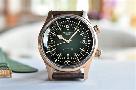 longines legend diver bronze review.